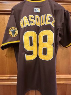 Randy Vasquez #98 Men's Dark Brown Jersey (Brand New) Size: Large