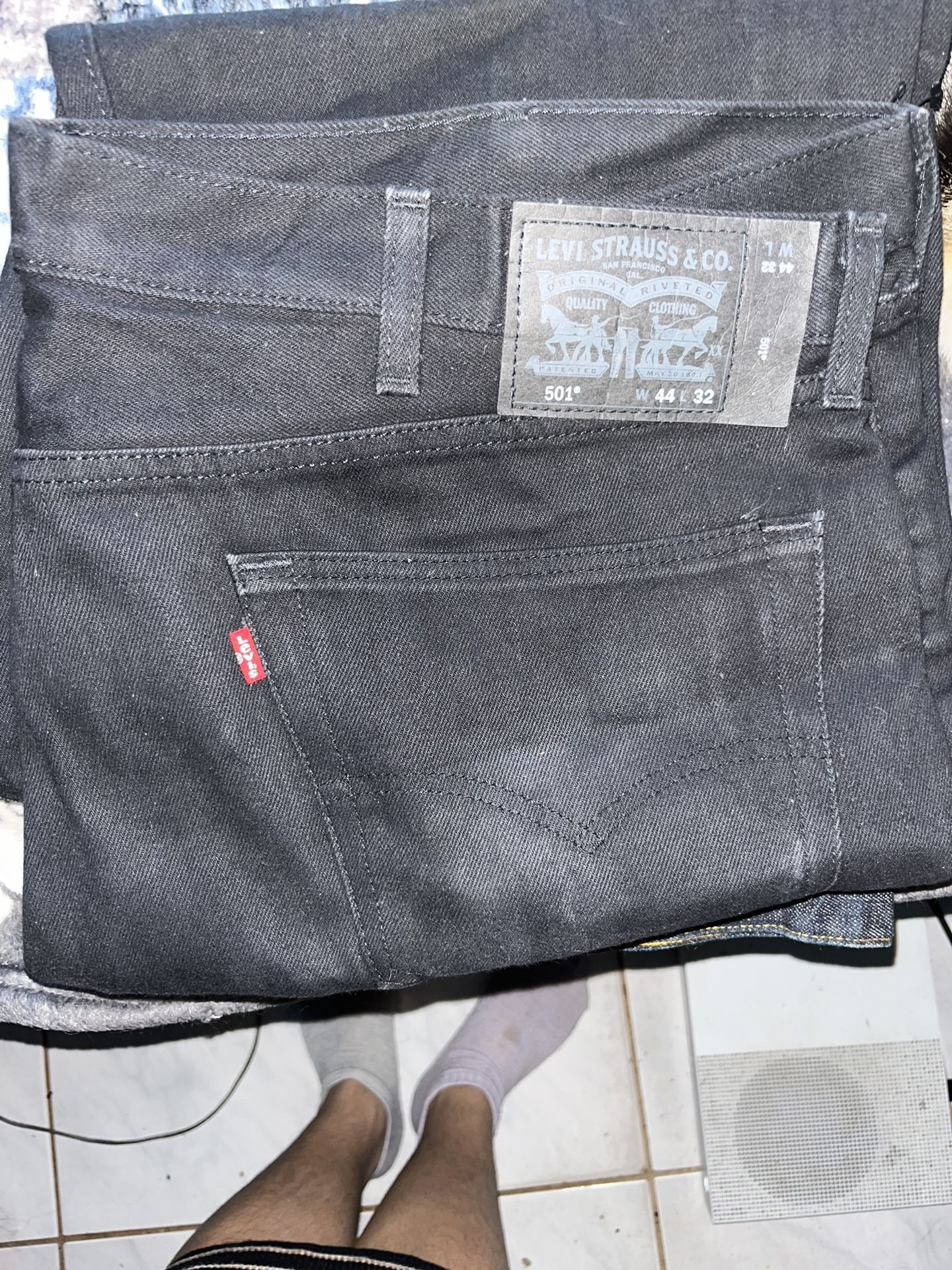 Levi 501’s Black