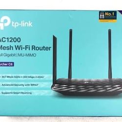 tP- Link WiFi Router Archer C6 AC1200