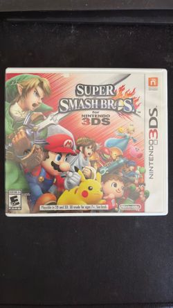 Super Smash Bros for 3DS Box (No Game)