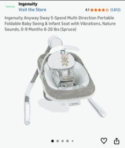 Baby swing by Ingenuity