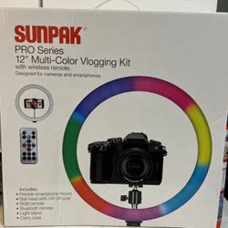 VloggingKit/Ring light - Open Box NEW