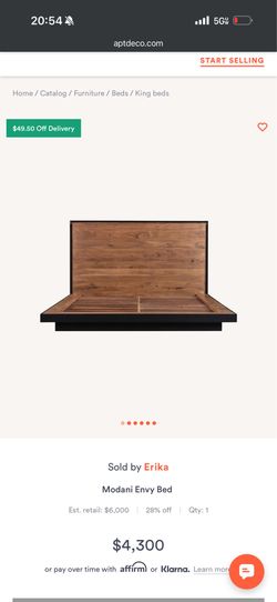 Modani Envy Queen Bed Frame