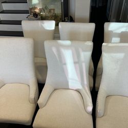 Parson - style dining chairs - set of 6