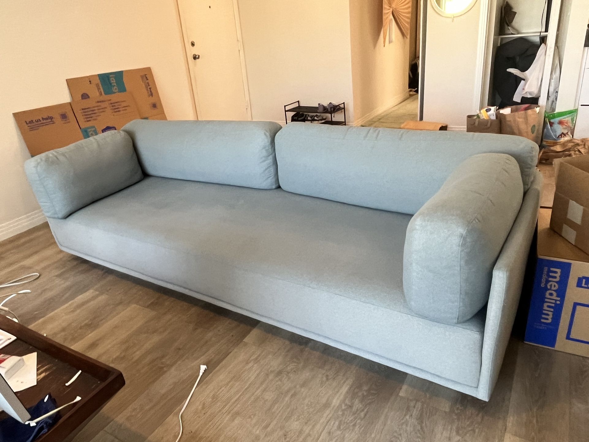 Blue Modern Sofa