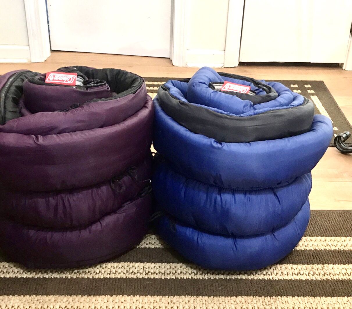 Sleeping Bags. $15 Each. Coleman