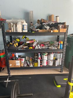 Husky heavy duty shelves