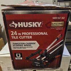 husky 24" tile cutter 
