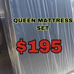 QUEEN MATTRESS AND BOX SPRING