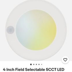 4'' led closet lights  