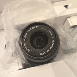 Fuji XF WR 23mm Lens 