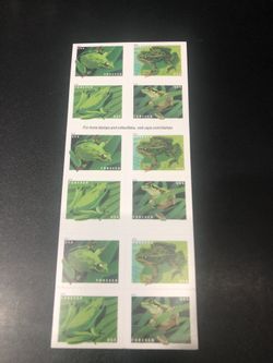Forever Stamps Frogs 1st-class 50 Books