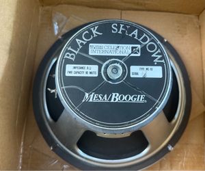 Black shadow MC-90 speaker