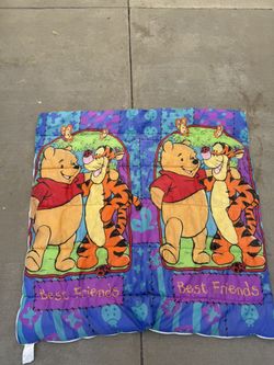 Winnie the pooh sleeping bag
