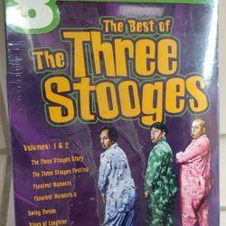 The Best Of Three Stooges DVD Sealed 