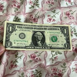 1 Dollar Bill