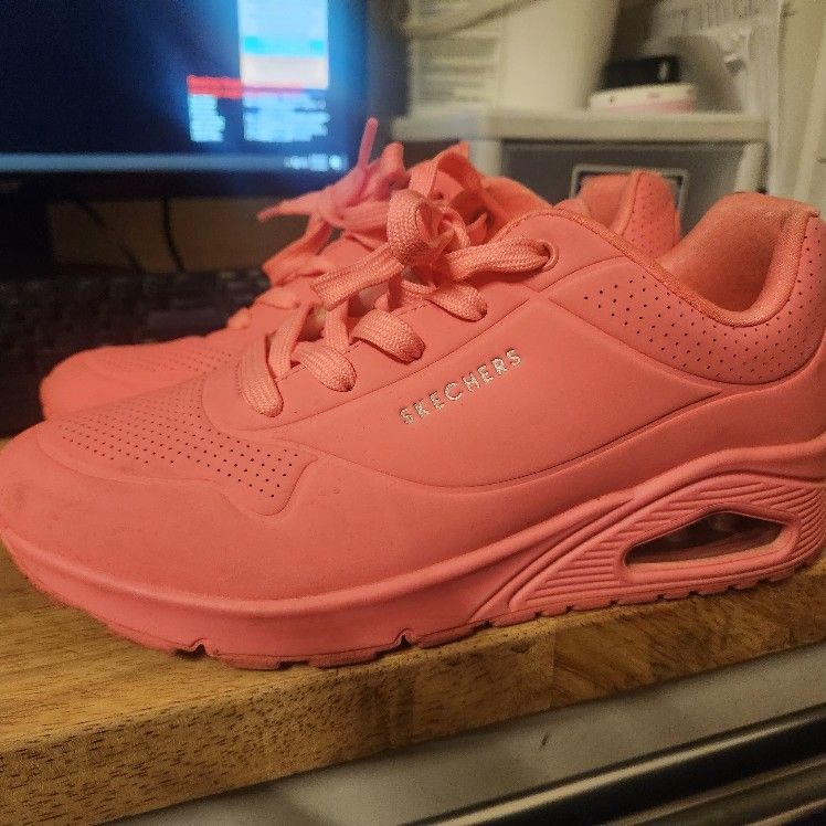 Skechers Air Cooled Memory Foam Running Shoes