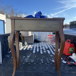 Accent Table with Drawers