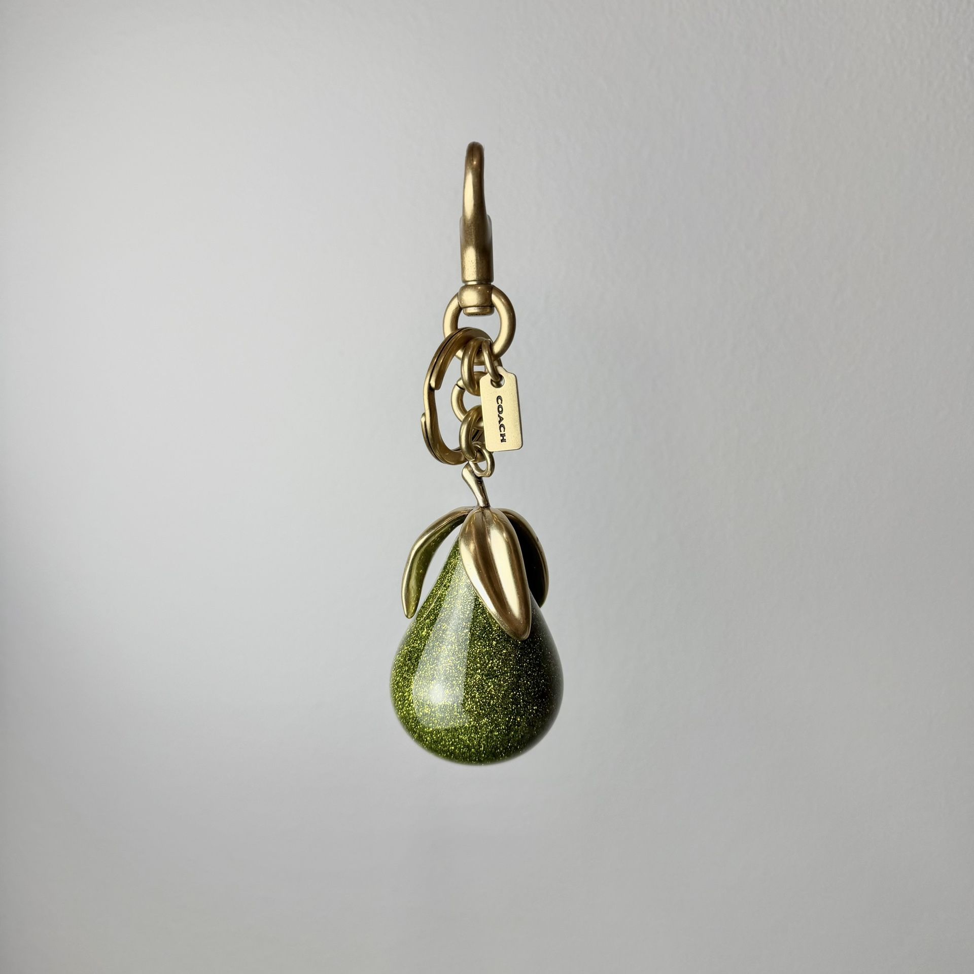 Coach Pear Bag Charm