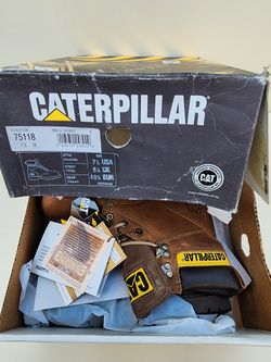 Cat Work Boots 👢 New 8.5