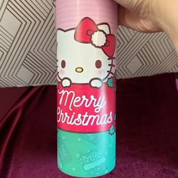  Hello Kitty Xmas Tumbler  New