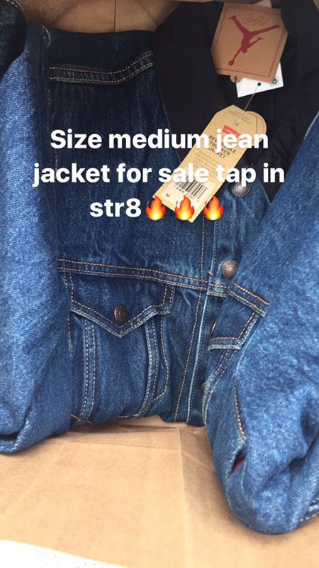Jordan Levi's jean jacket "Super Rare"size medium