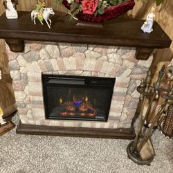 Portable Electric Fireplace