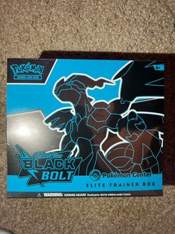 Black Bolt Pokemon Center ETB Pokemon TCG