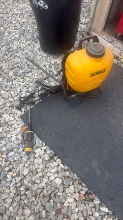 Dewalt back pack sprayer - missing sprayer