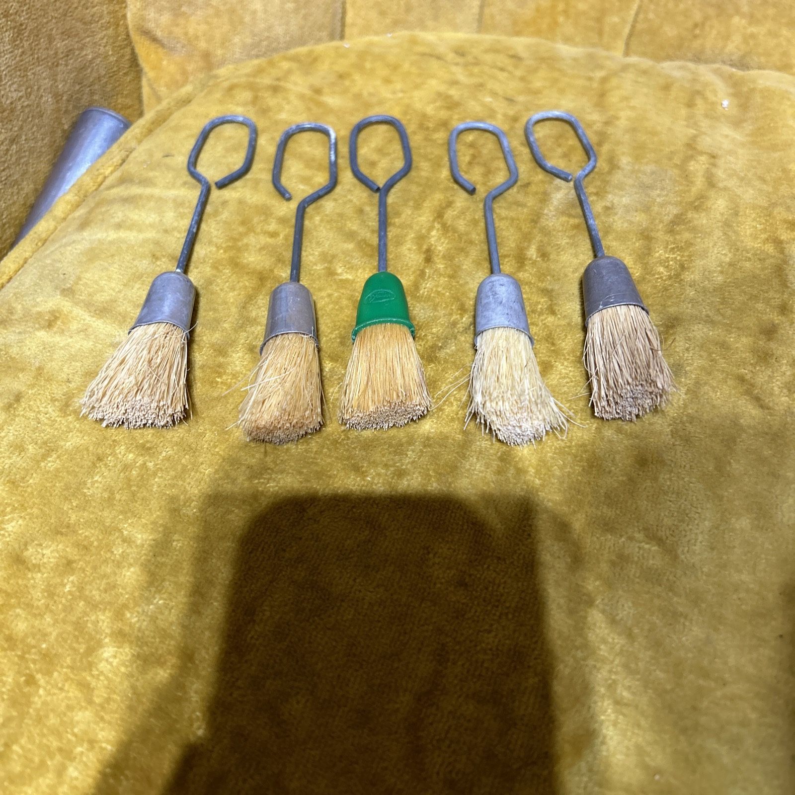 5 Vintage Meat Brushes