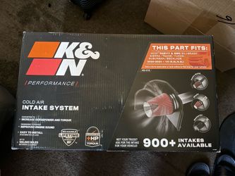 K&N cold air intake system