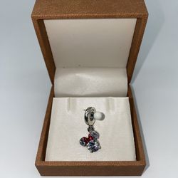 Pandora Disney Minnie Mouse Silhouette Dangle Charm (Sterling Silver)