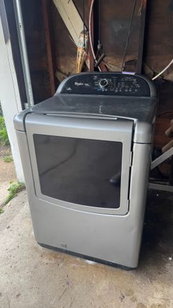 Whirlpool Cabrio Platinum Electric Dryer – Gray –