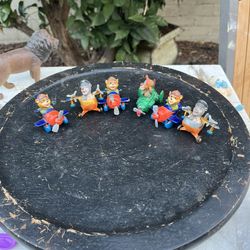 Vintage 1989 McDonald’s Disney TailSpin Happy Meal Toys Lot – 6 Pieces (Kit, Baloo & Wildcat)  ⸻  DESCRIPTION  Lot of six vintage McDonald’s Happy Mea