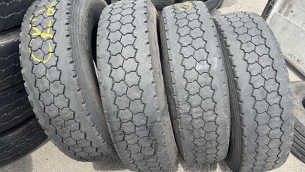 295/75R22.5 America steel 4 used