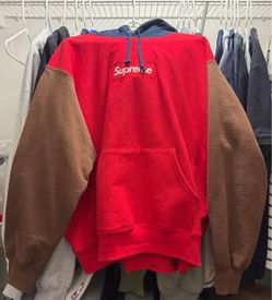 Supreme Box Logo Men's Hoodie Sweatshirt FW24 Sz Large Multicolor