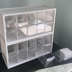 2 Sets of Organizers with drawers