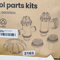 Pool Parts  Kit Model :0(contact info removed) Plunger ValvePool Strainer, Large Inlet Nozzle, 