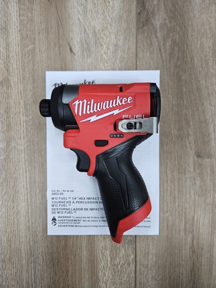 NEW Milwaukee M12 Fuel Gen-3 Brushless 4-Mode Impact Driver 3453-20