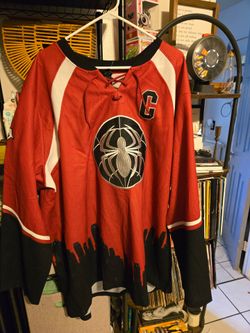 Marvel Spider-Man  Hockey Jersey