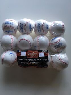 Baseballs $12
