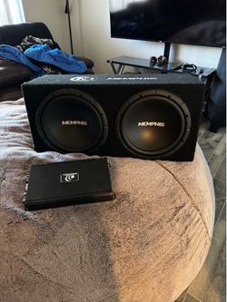 Subwoofers and Amp