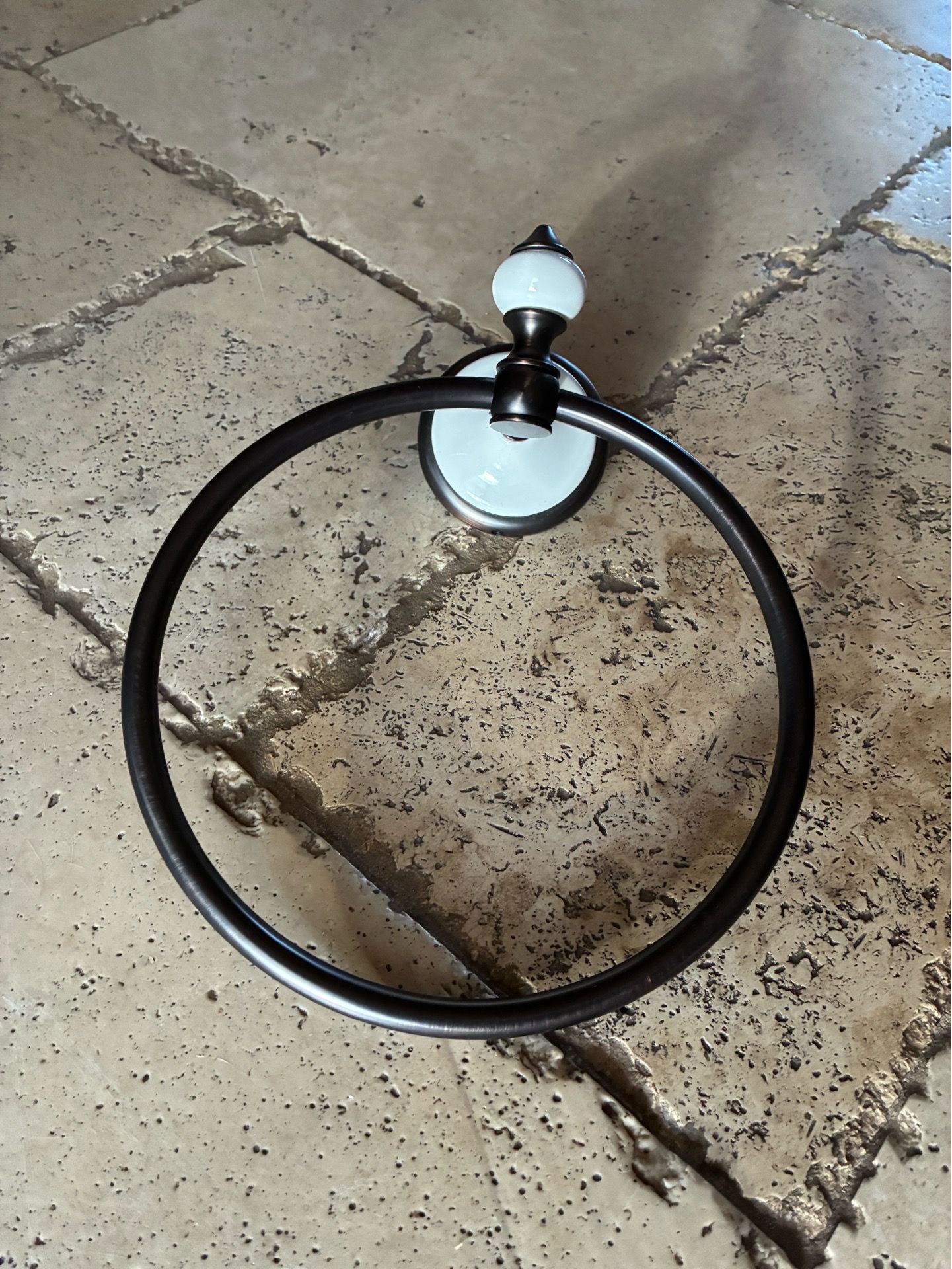 Oil Rubbed Bronze Towel Ring / Holder