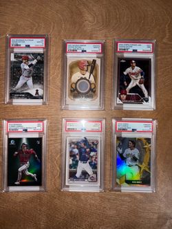 PSA Graded Baseball Cards