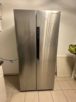 15.6 cu. ft. Side By Side VCM Refrigerator in Stainless Steel