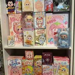 NEW AUTHENTIC LABUBU, BABY THREE, NOMMI, DISNEY, MICKEY, WINNIE, STITCH