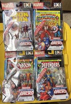 (4) Marvel Universe Greatest Battles Comic Packs - Unopened