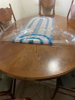 Dining table with 8 chairs