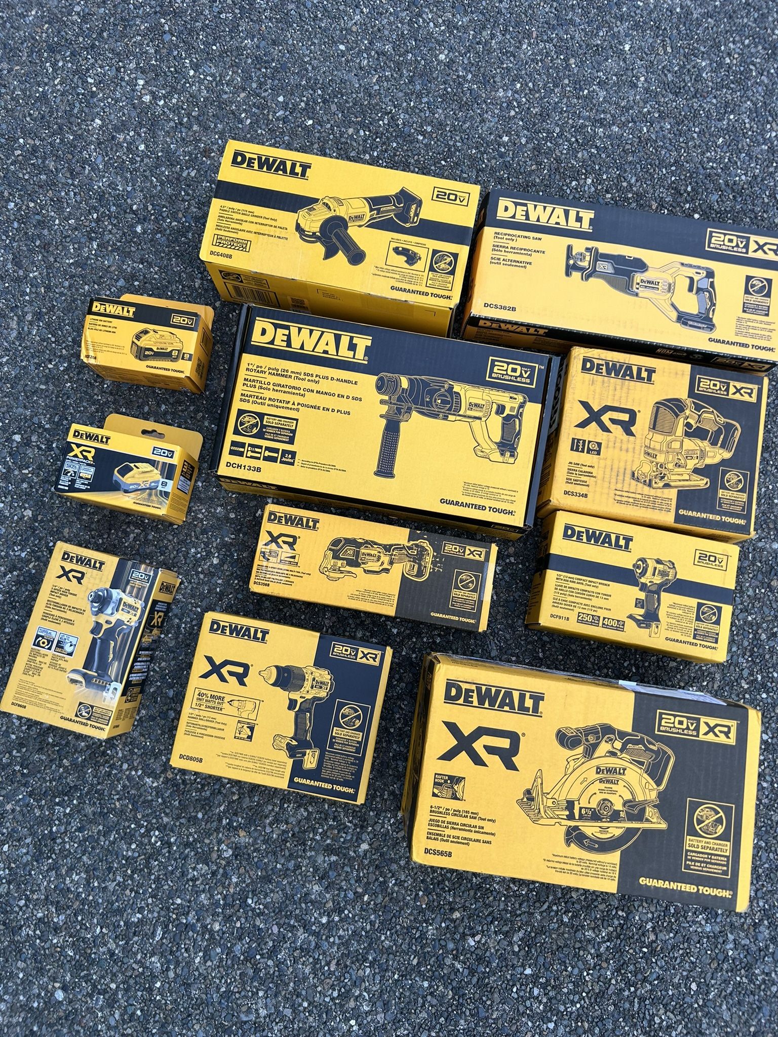 DEWALT 20v XR Tools