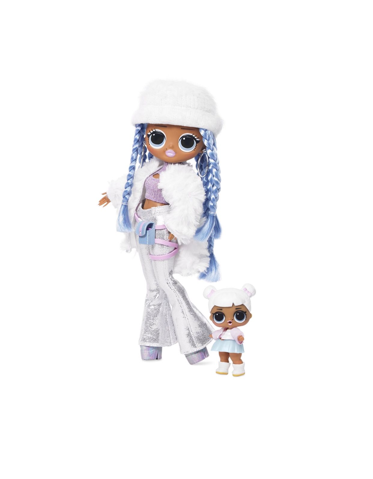 L.O.L. Surprise! O.M.G. Winter Disco Snowlicious Fashion Doll & Sister LOL OMG